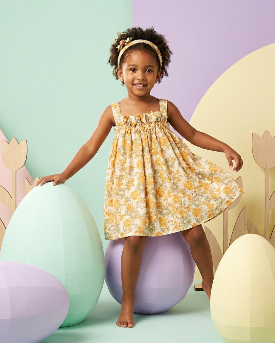 Sunshine Floral Dress